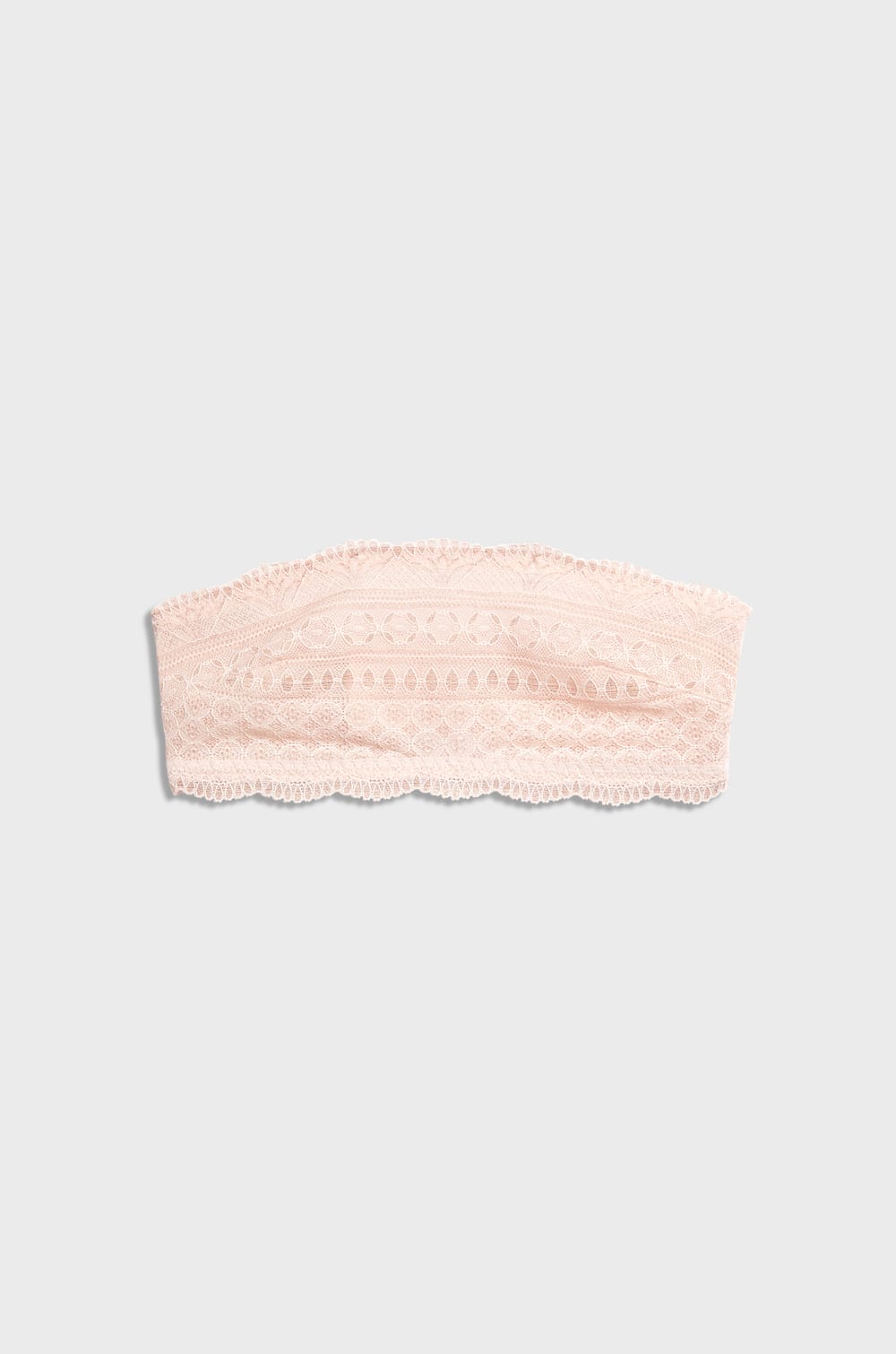 Bra bandeau de encaje;${refinementColor}