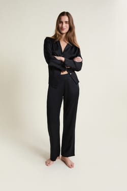 Silk Pyjama Trousers;${refinementColor}