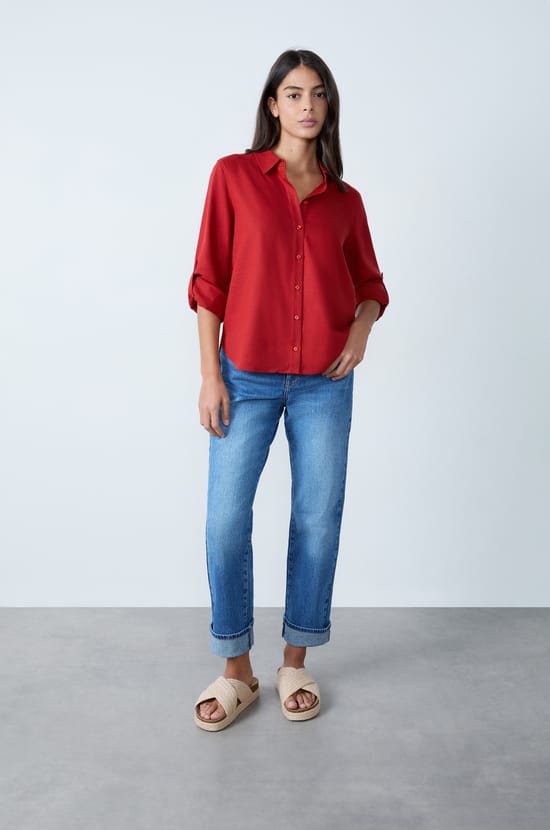 Chemise manches longues;${refinementColor}