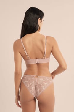 Bra N.8 - The Wireless Triangle Bra in Lace;${refinementColor}