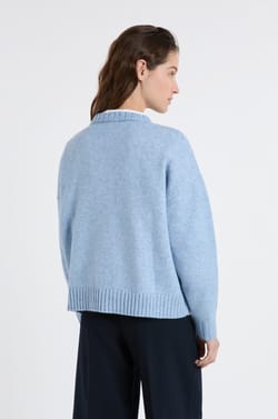 Pull &agrave; manches longues oversize;${refinementColor}