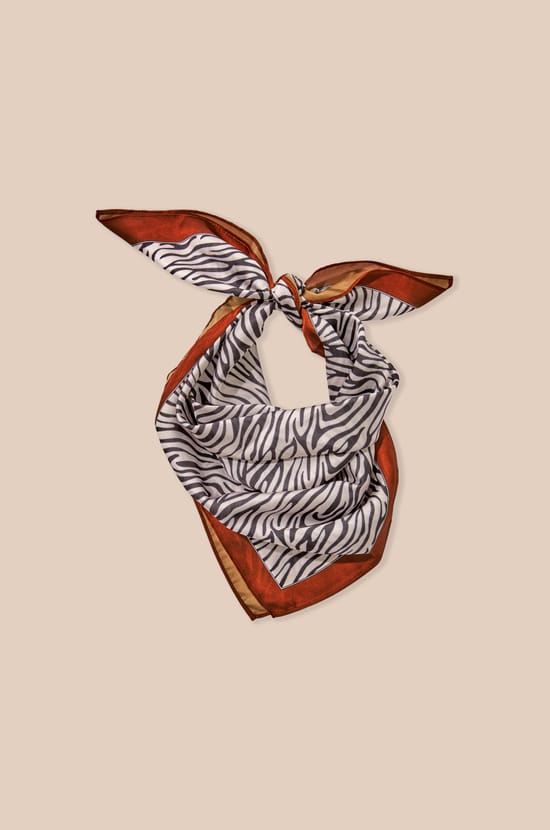 Foulard &agrave; motifs;${refinementColor}