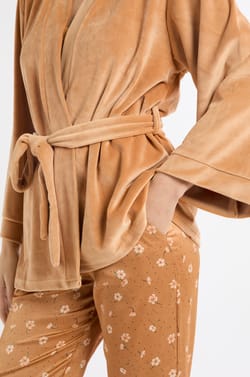 3-teiliges Satin-Pyjama-Set;${refinementColor}