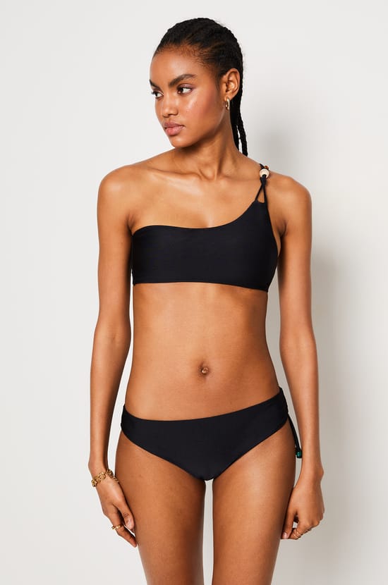 Mid-rise satin bikini bottoms;${refinementColor}