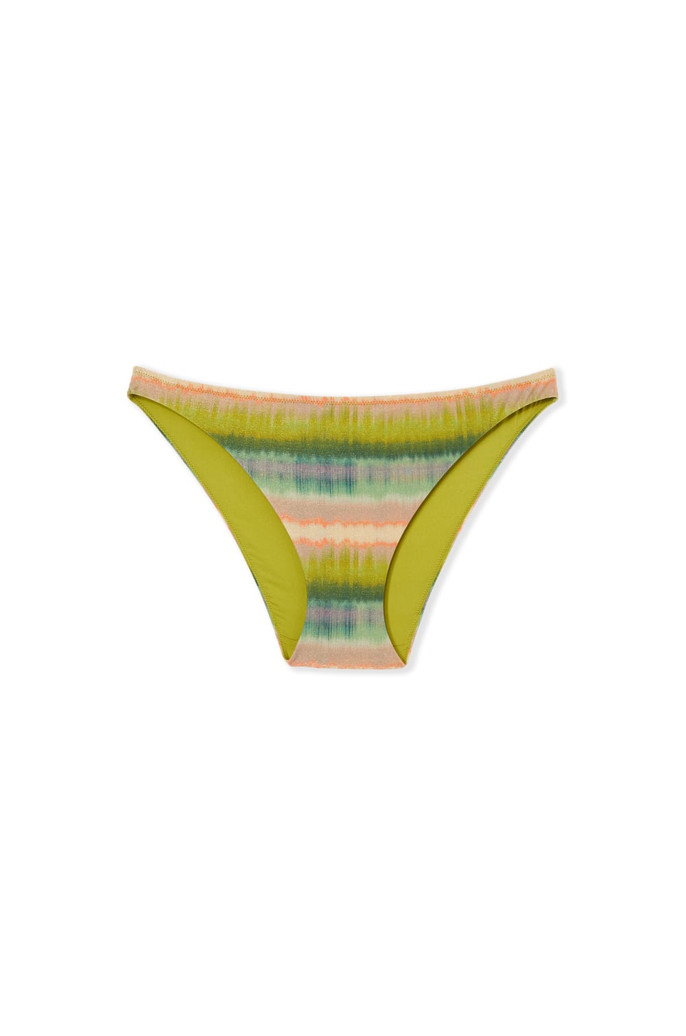 Braga de bikini con estampado brillante;${refinementColor}