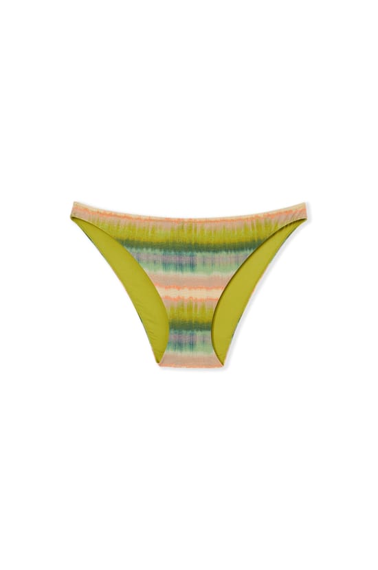 Bas de maillot de bain imprim&eacute; paillet&eacute;;${refinementColor}