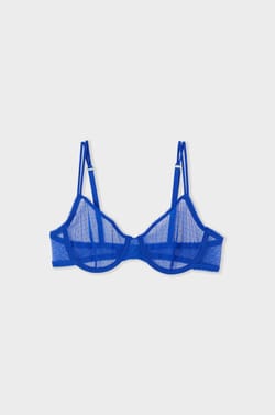 Classic Tulle Bra;${refinementColor}