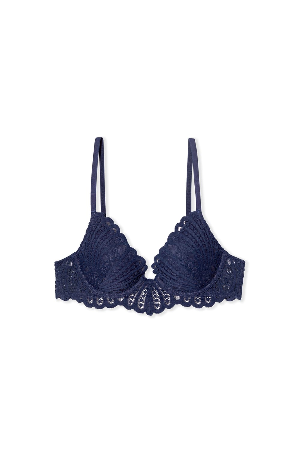 Soutien-gorge N.2 - Le push-up plongeant en dentelle;${refinementColor}