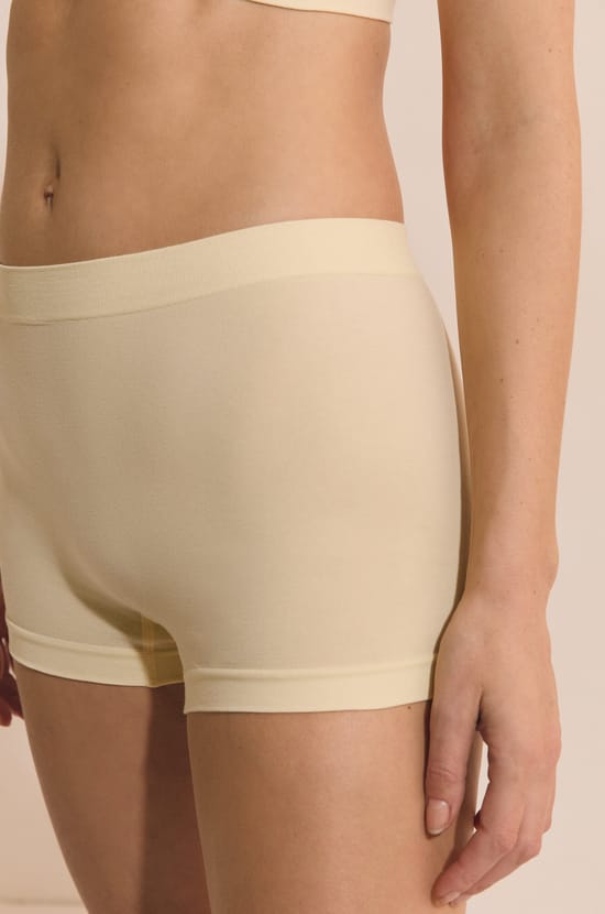 Ultra-Comfortable Cotton Boyshorts;${refinementColor}
