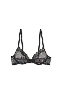Soutien-gorge sans coques en tulle;${refinementColor}