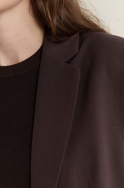 Sleeveless Blazer;${refinementColor}