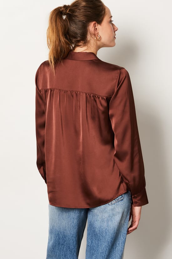 Satin Shirt;${refinementColor}