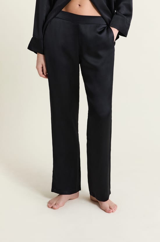 Silk Pyjama Trousers;${refinementColor}