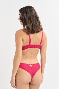 Bra No.9 - Balconette with floral embroidery;${refinementColor}