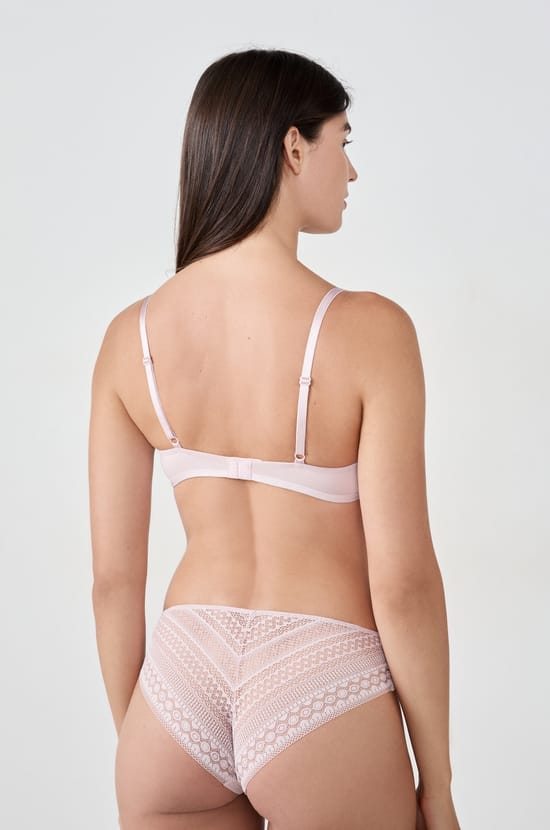 Sujetador cl&aacute;sico de encaje;${refinementColor}