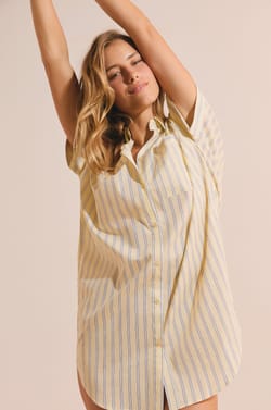 Camis&oacute;n de algod&oacute;n a rayas;${refinementColor}