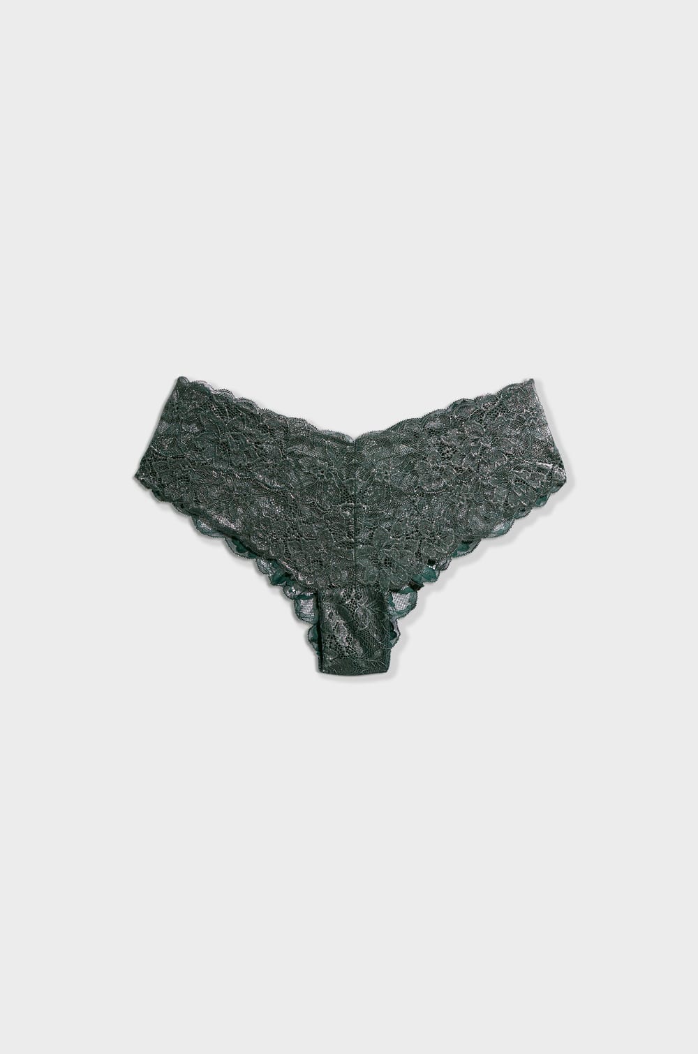 V-shape Lace Hipster;${refinementColor}