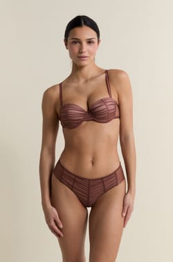 Boyshort in Tulle;${refinementColor}