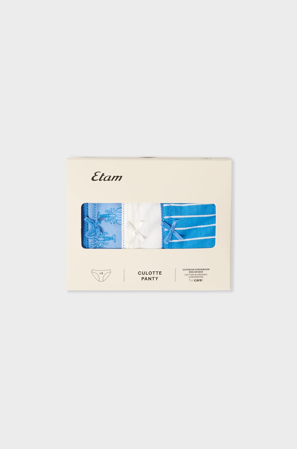 Pack of 3 Cotton Briefs;${refinementColor}