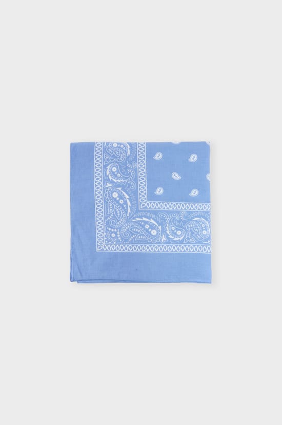 Foulard à motifs en coton;${refinementColor}