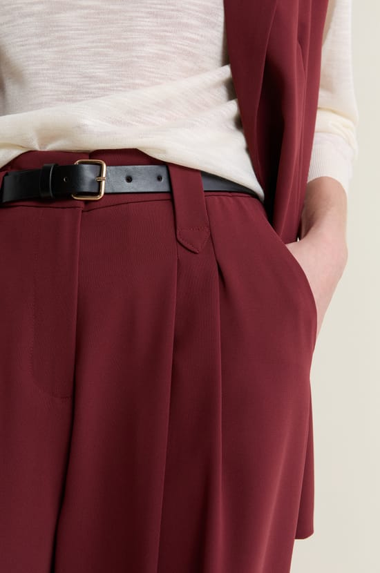 Pantalon coupe droite;${refinementColor}