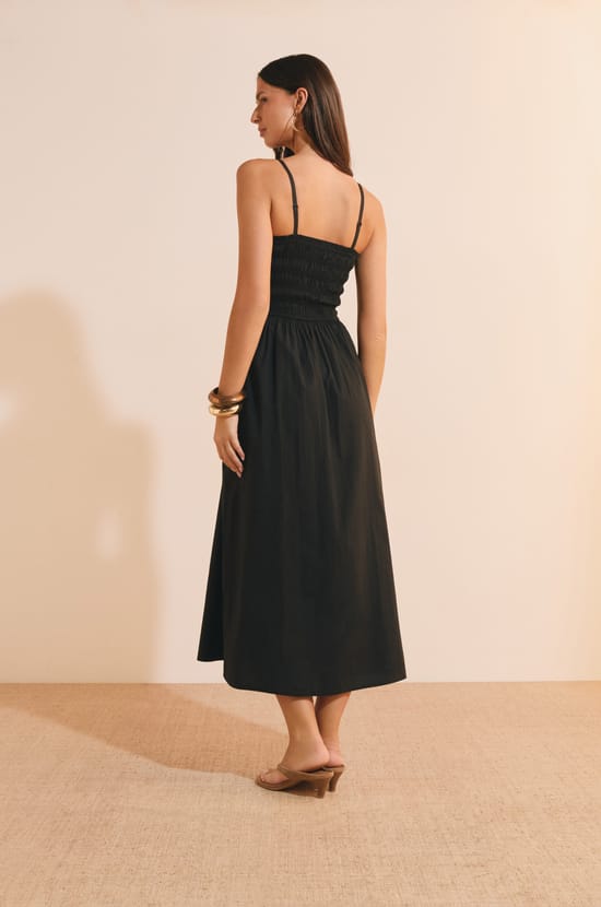 Robe longue en coton;${refinementColor}