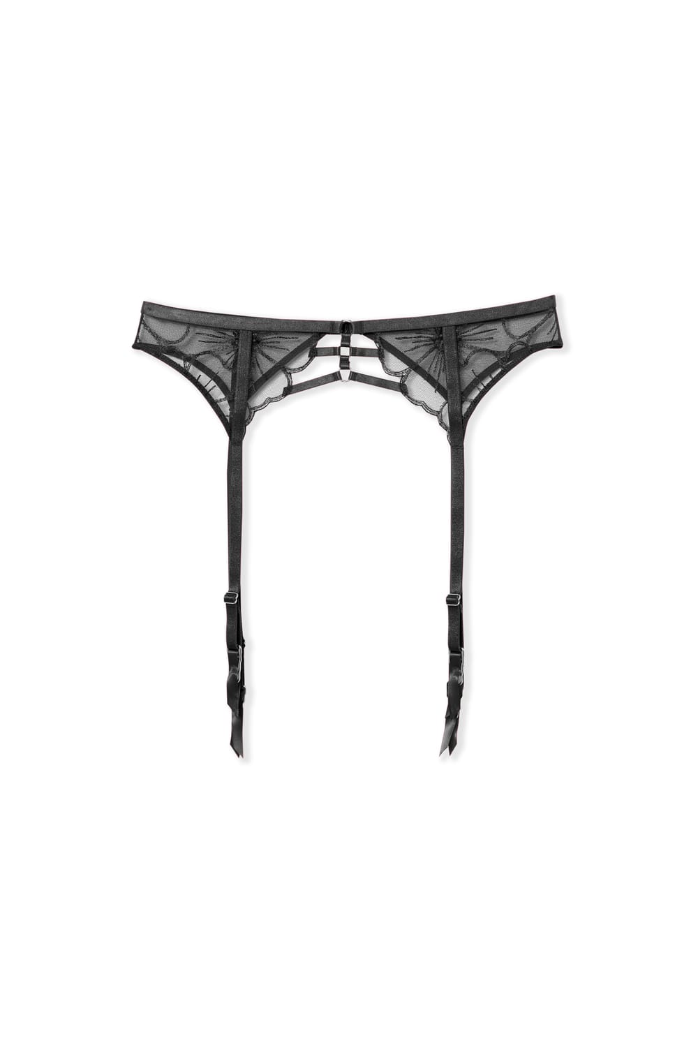 Garter Belt with Embroidery;${refinementColor}