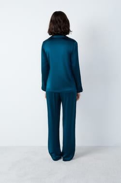 Silk Pyjama Shirt;${refinementColor}