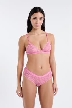 Triangle Lace Bra;${refinementColor}