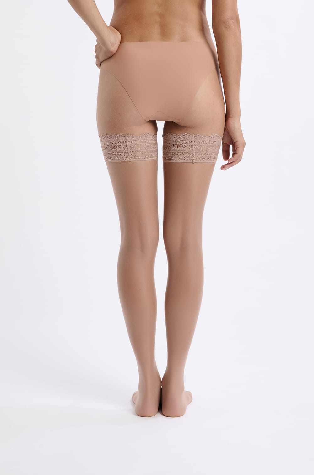 Satin-effect stockings;${refinementColor}