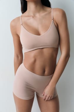 Sujetador sin costuras de algod&oacute;n org&aacute;nico;${refinementColor}