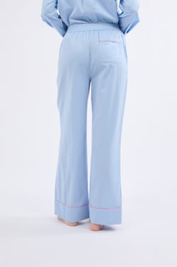 Pantalon de pyjama large en coton;${refinementColor}