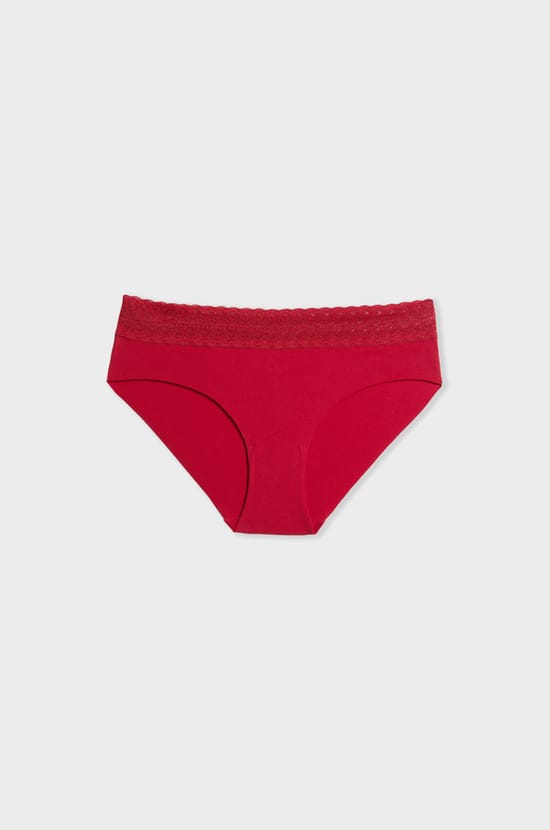 Shorty en coton couture arrière;${refinementColor}
