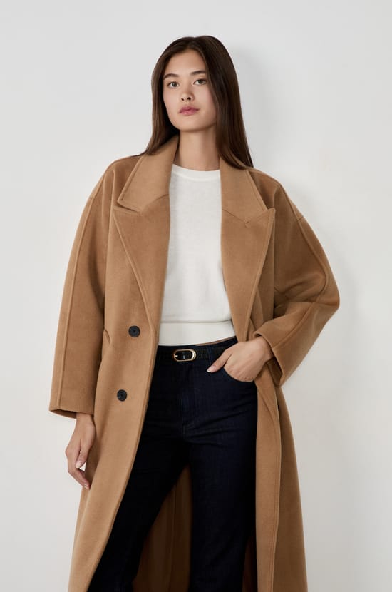 Long Buttoned Coat;${refinementColor}