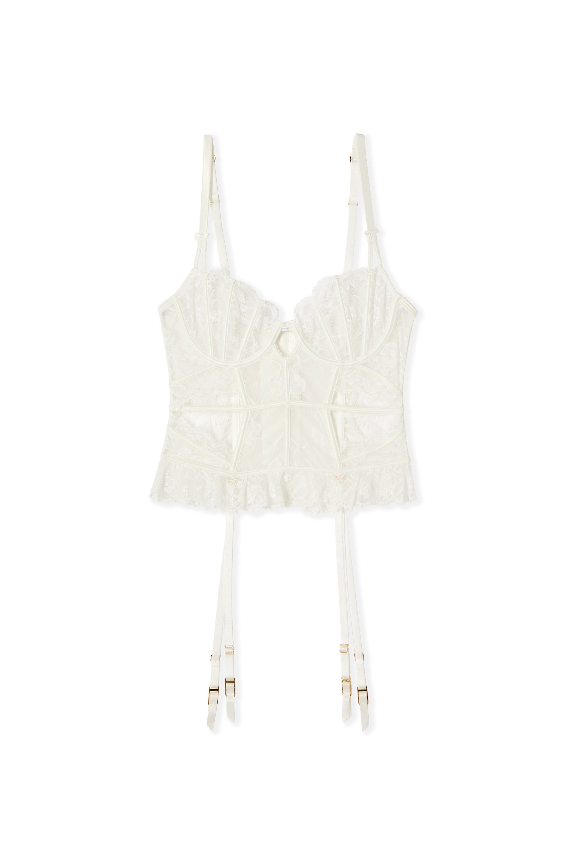 Corset in Lace - BELOVED - BLANC - ETAM