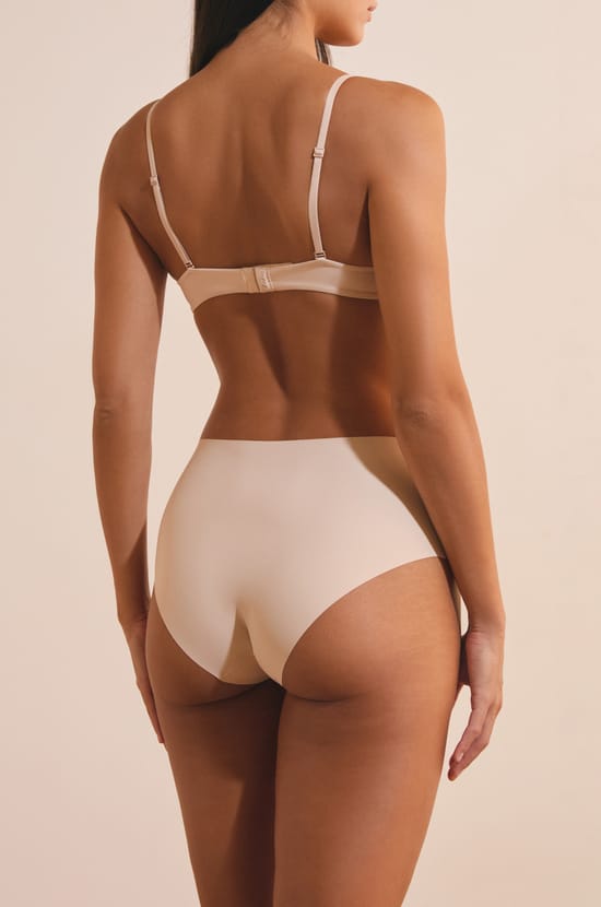 Culotte midi en microfibre;${refinementColor}