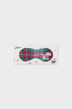 Cotton Patterned Sleep Mask;${refinementColor}
