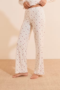 Pantalon de pyjama avec boutons;${refinementColor}
