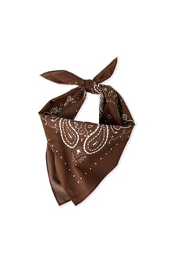 Foulard en coton &agrave; motifs;${refinementColor}