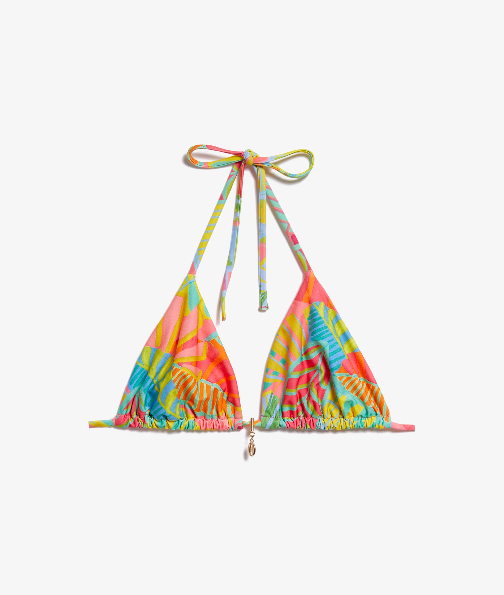 Sujetador Triángulo Spongy Lovable Para Mujer - Bikini Sin Aros, Tela De Esponja, Correas Ajustables