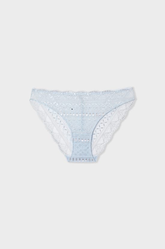 Culotte en dentelle irisée;${refinementColor}
