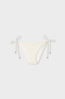 Culotte de bikini bas de maillot brodé;${refinementColor}