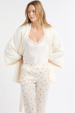 3-teiliges Satin-Pyjama-Set;${refinementColor}