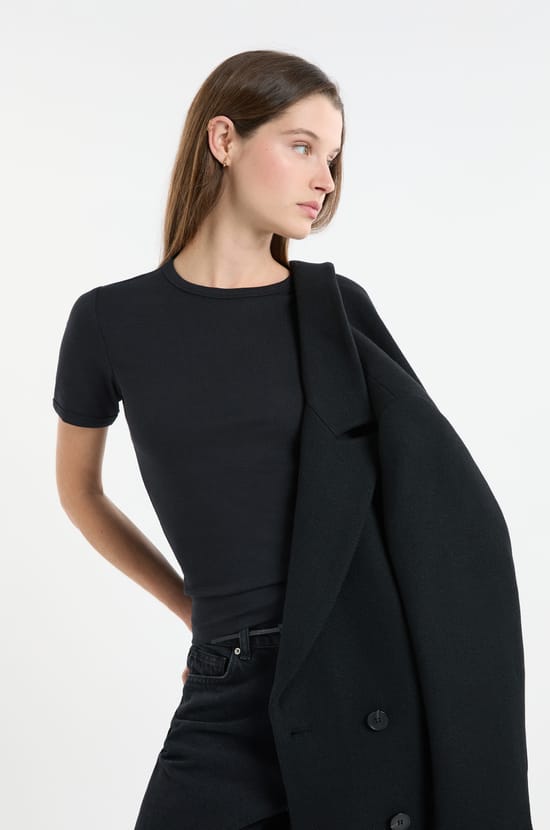 Jean large en coton;${refinementColor}