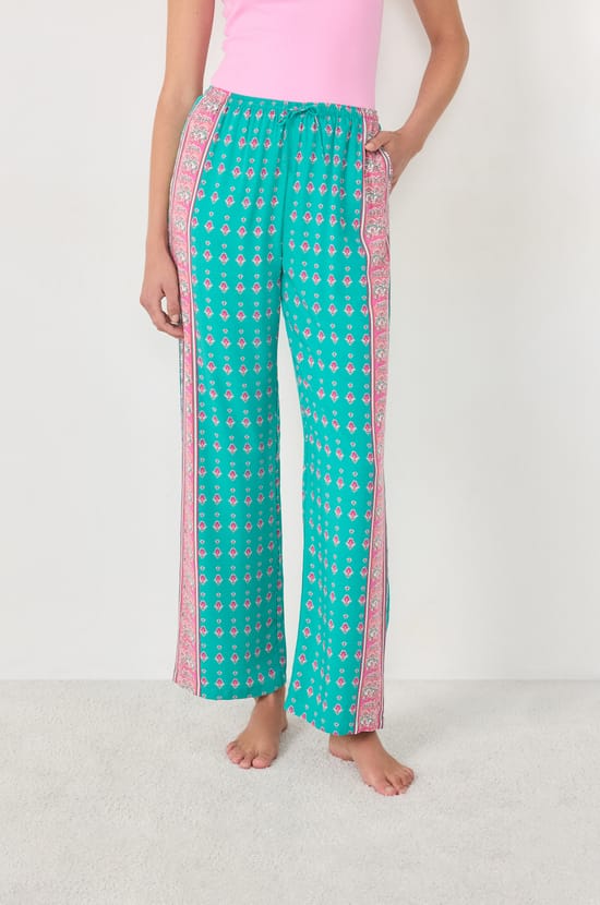 Pantalon de pyjama large;${refinementColor}