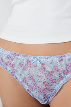 Printed bloomer briefs;${refinementColor}