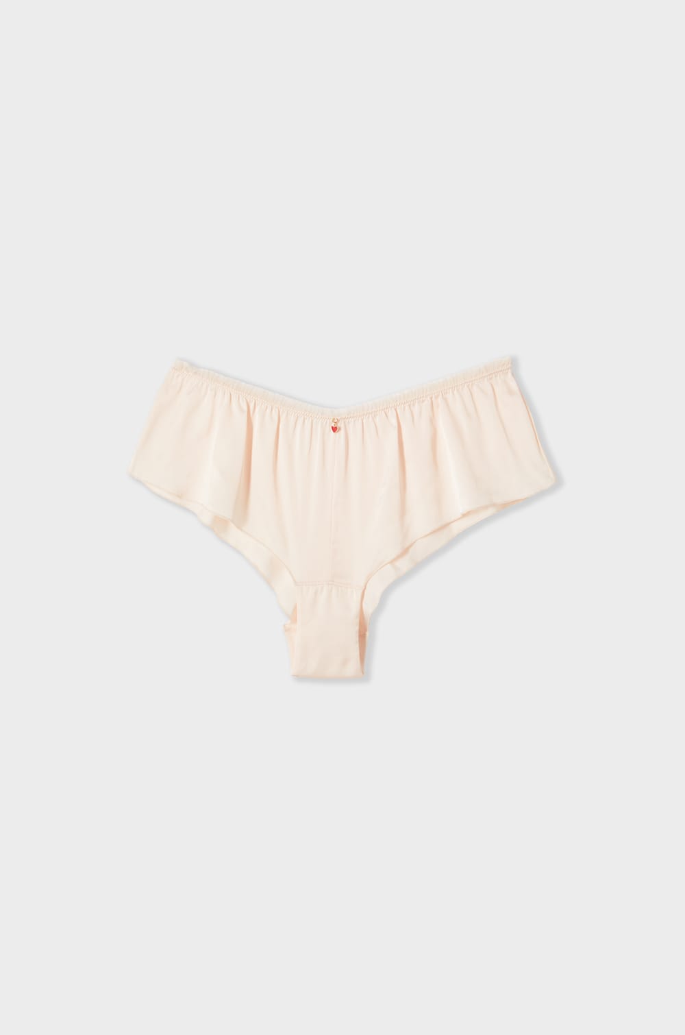 Shorty satin&eacute; avec charm;${refinementColor}