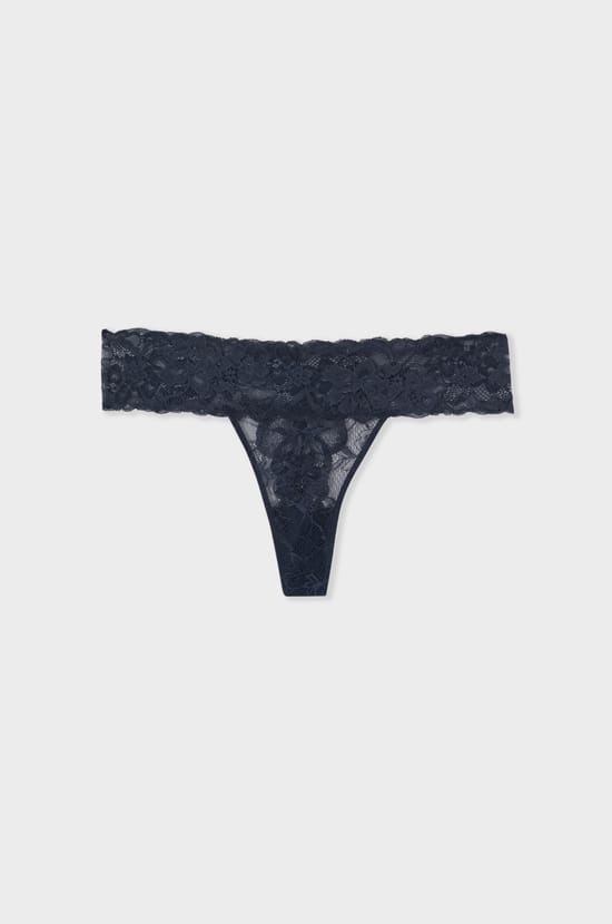 Lace Thong;${refinementColor}