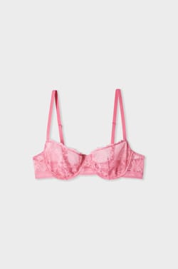 Soutien-gorge classique en dentelle;${refinementColor}