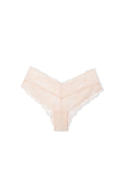 V-shape Lace Hipster;${refinementColor}